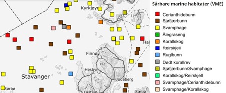 Naturtyper - Sårbare habitater VME