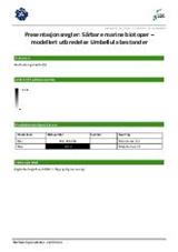 Sårbare marine biotoper – modellert utbredelse Umbellula bestander